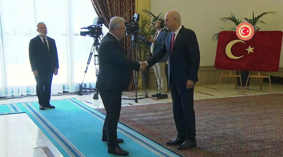 TEBRİKLERİ KABUL TÖRENİ