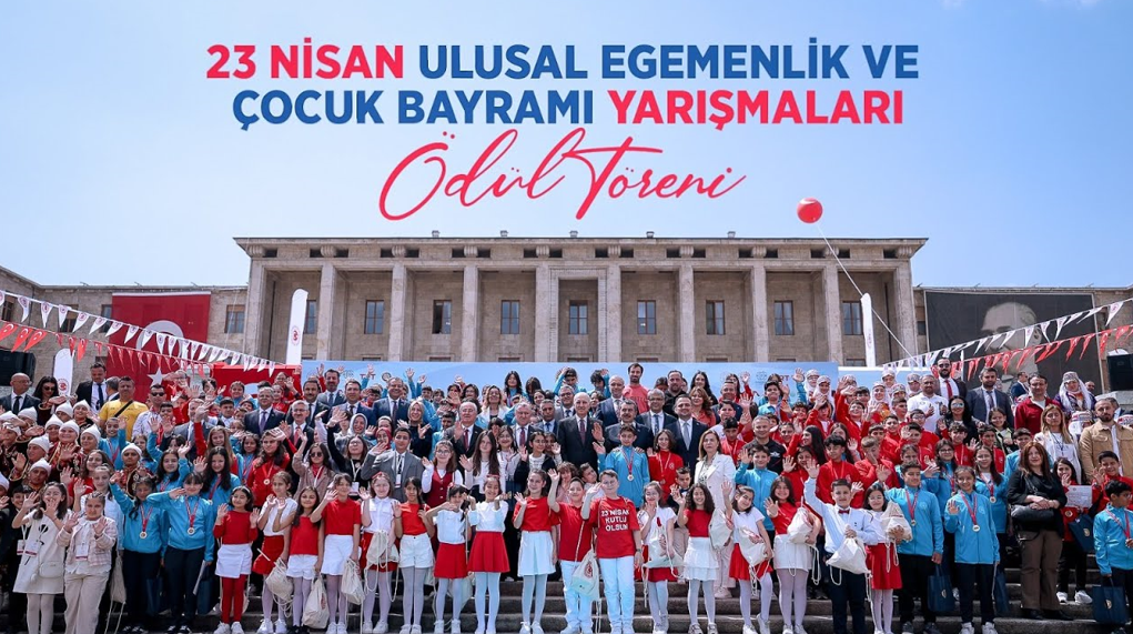 23 NİSAN ULUSAL EGEMENLİK VE ÇOCUK BAYRAMI YARIŞMALARI ÖDÜL TÖRENİ