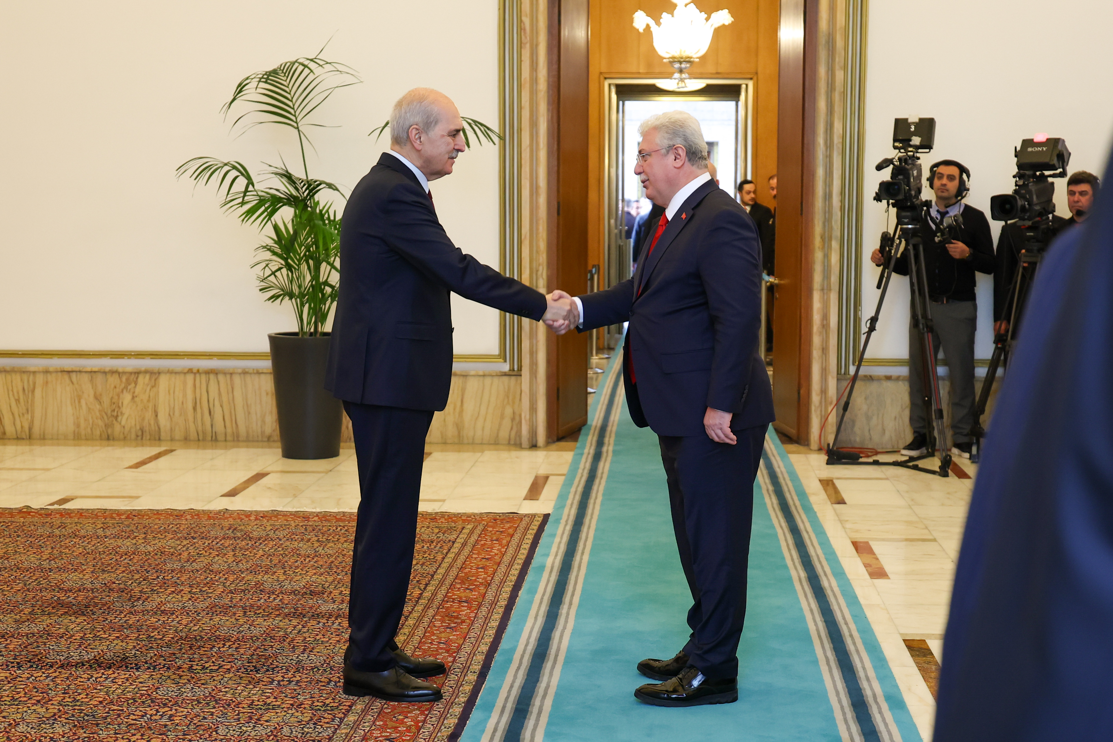 TEBRİKLERİ KABUL TÖRENİ